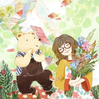 清新之风拂过, 令人满心欢喜