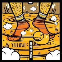 Yellow-着袜浸温泉
