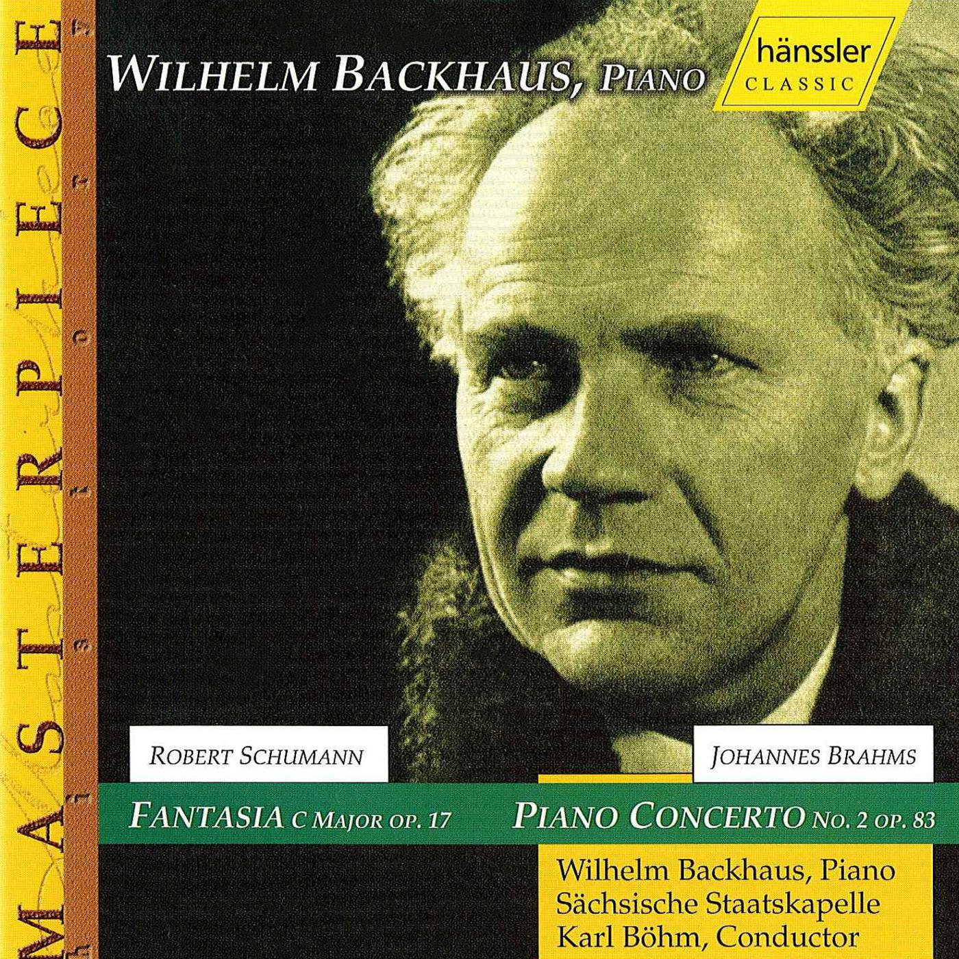 BRAHMS: Piano Concerto No. 2 / SCHUMANN: Fantasia in C Major (Backhaus, Bohm) (1939, 1937)专辑