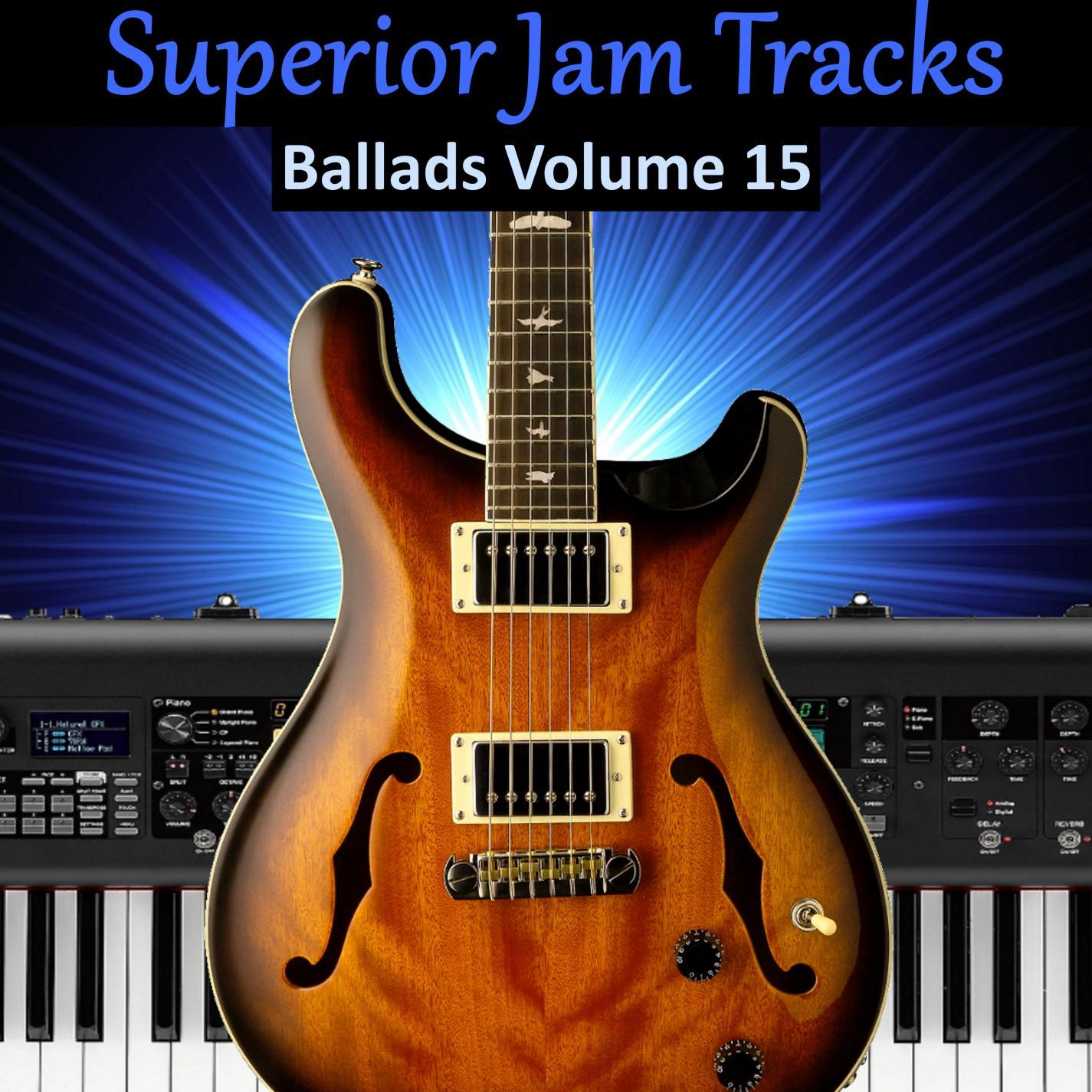 slow sad blues guitar backing track in b minor