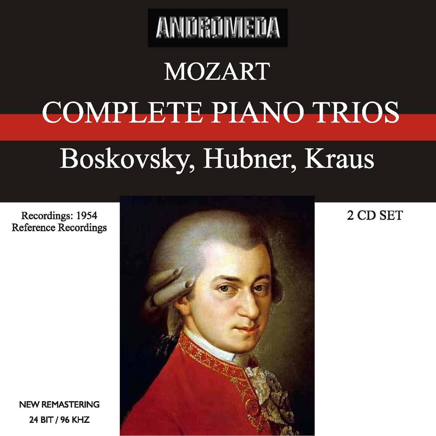 MOZART, W.A.: Piano Trios (Boskovsky, Hubner, Kraus) (1954)
