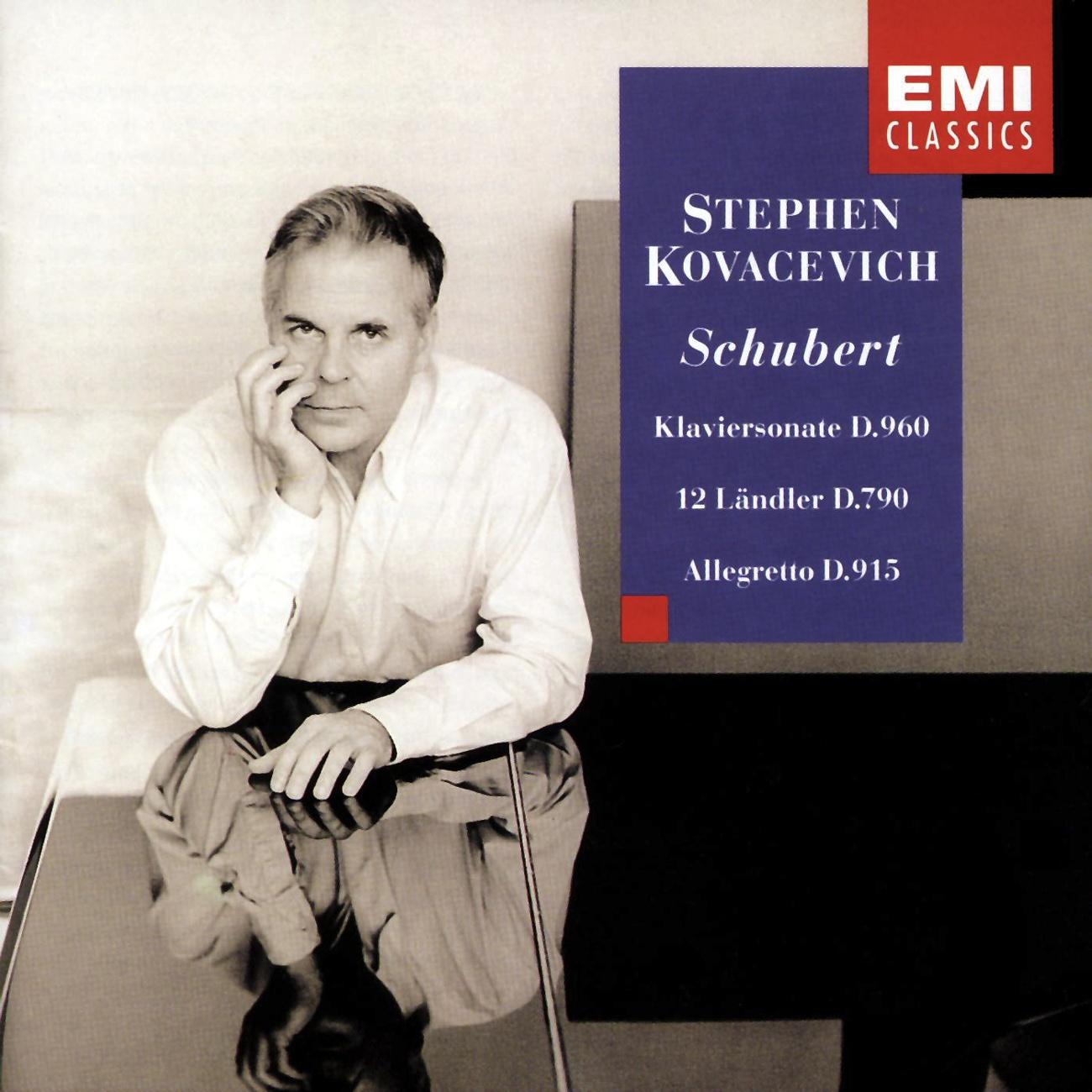 Schubert: Piano Sonata No. 21 / 12 German Dances / Allegretto in C minor