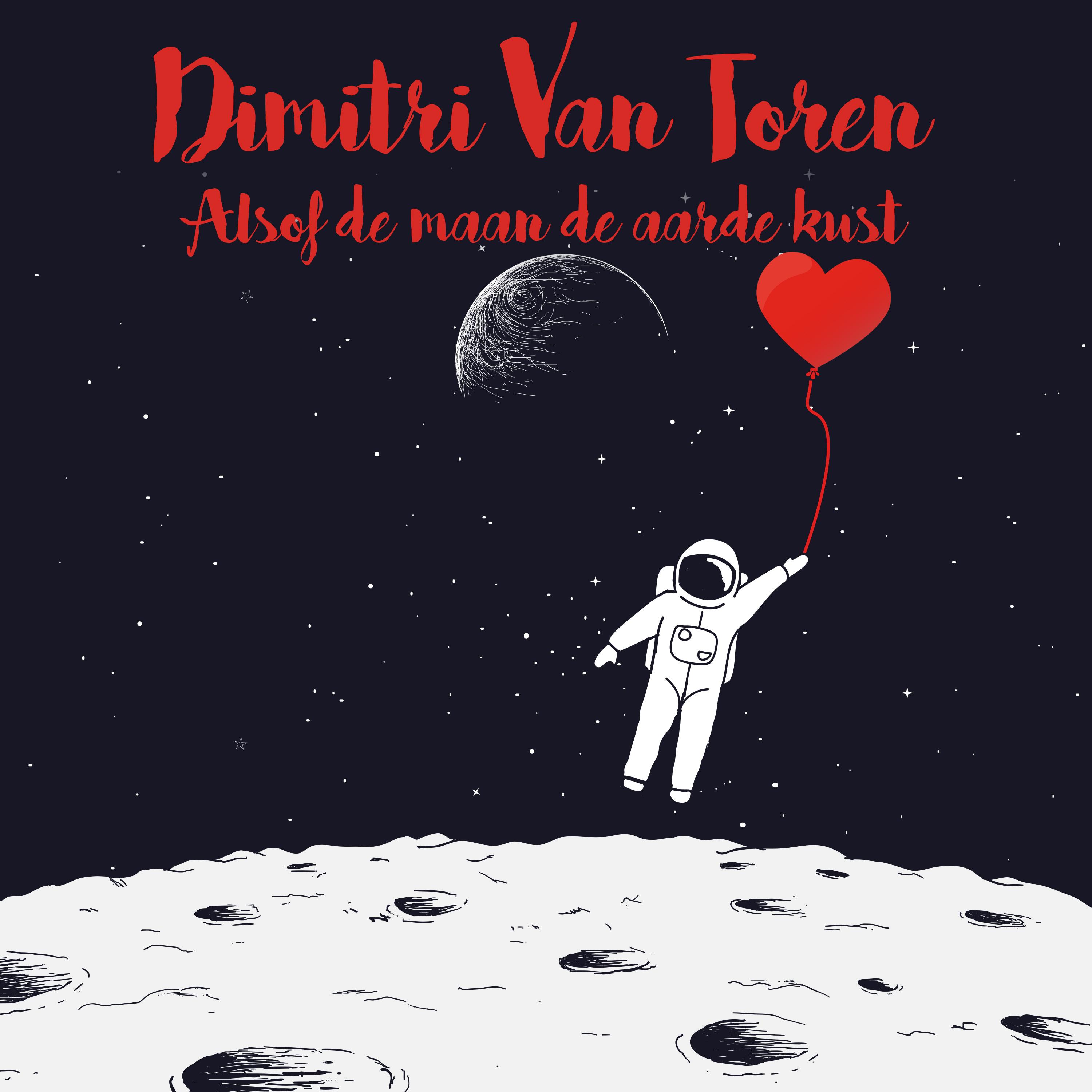 Alsof De Maan De Aarde Kust
