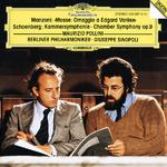 Manzoni: Masse: Omaggio a Edgard Varèse / Schoenberg: Kammersymphonie op.9专辑