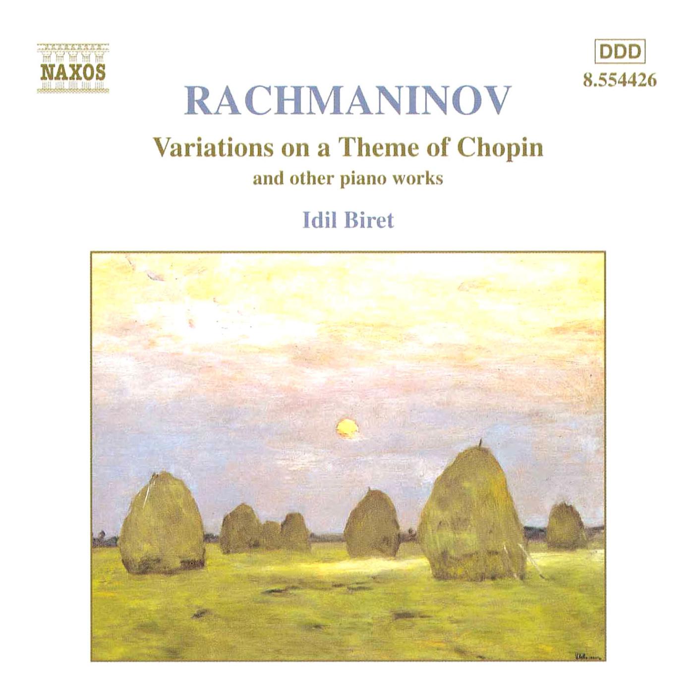 RACHMANINOV: Variations on a Theme of Chopin / Preludes专辑