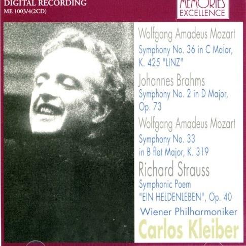 Mozart: Symphony 33 & 36 / Brahms: Symphony 2 / Strauss: 'Ein Heldenleben', Op.40专辑