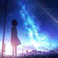 星と流れ星