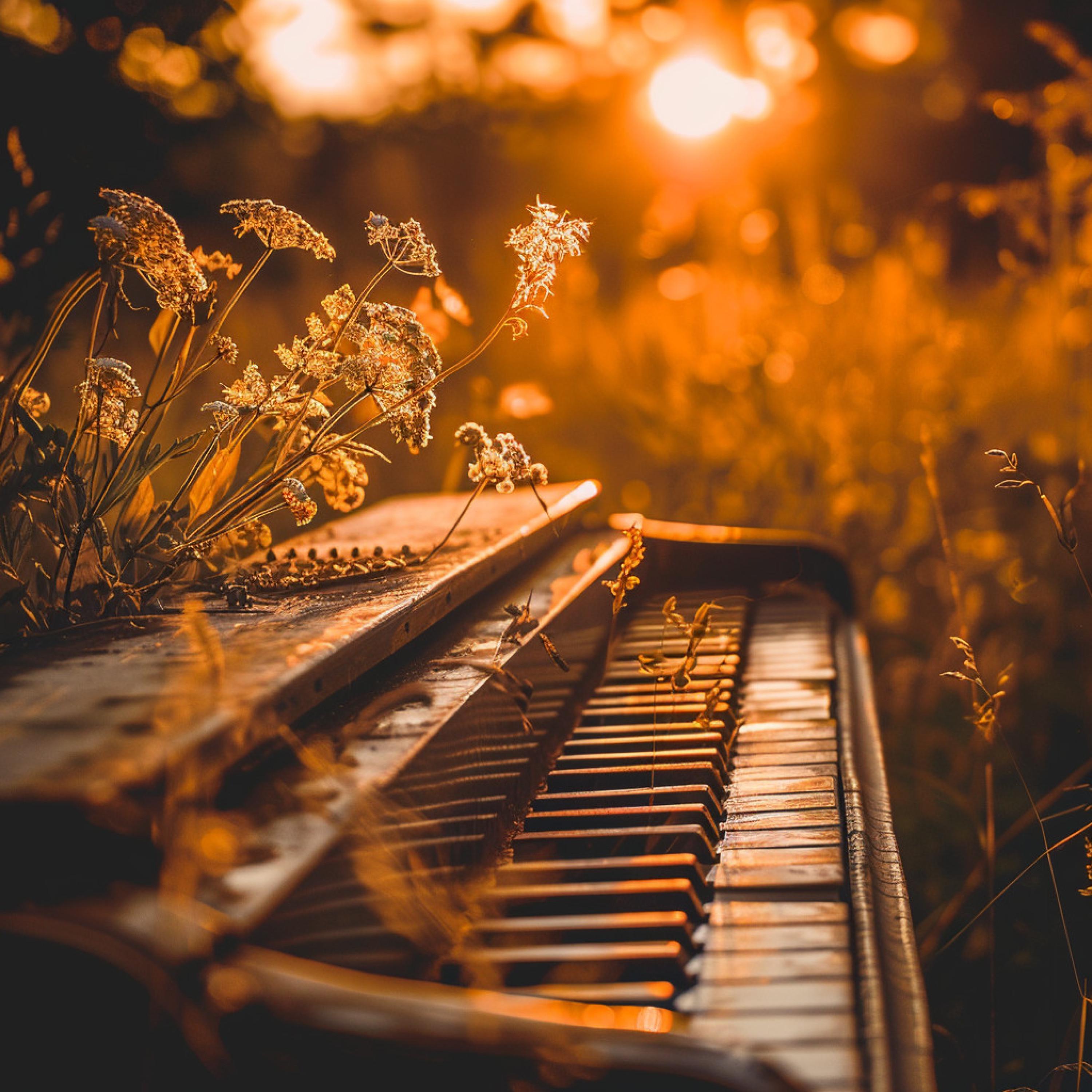 Piano Jazz Tarde en la noche - Notas Etéreas Tranquilizadoras Del Piano