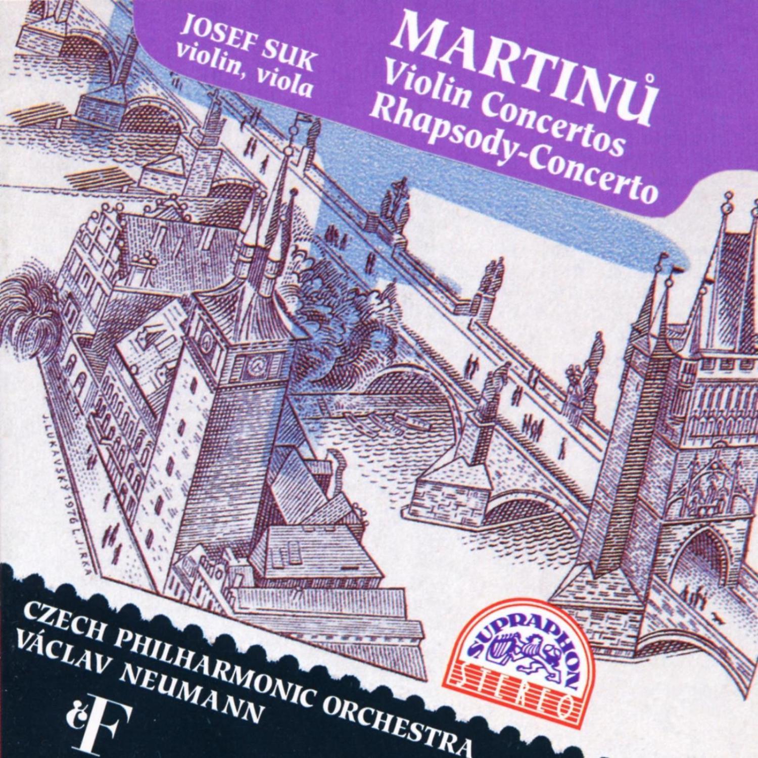 Martinů: Violin Concertos, Rhapsody-Concerto