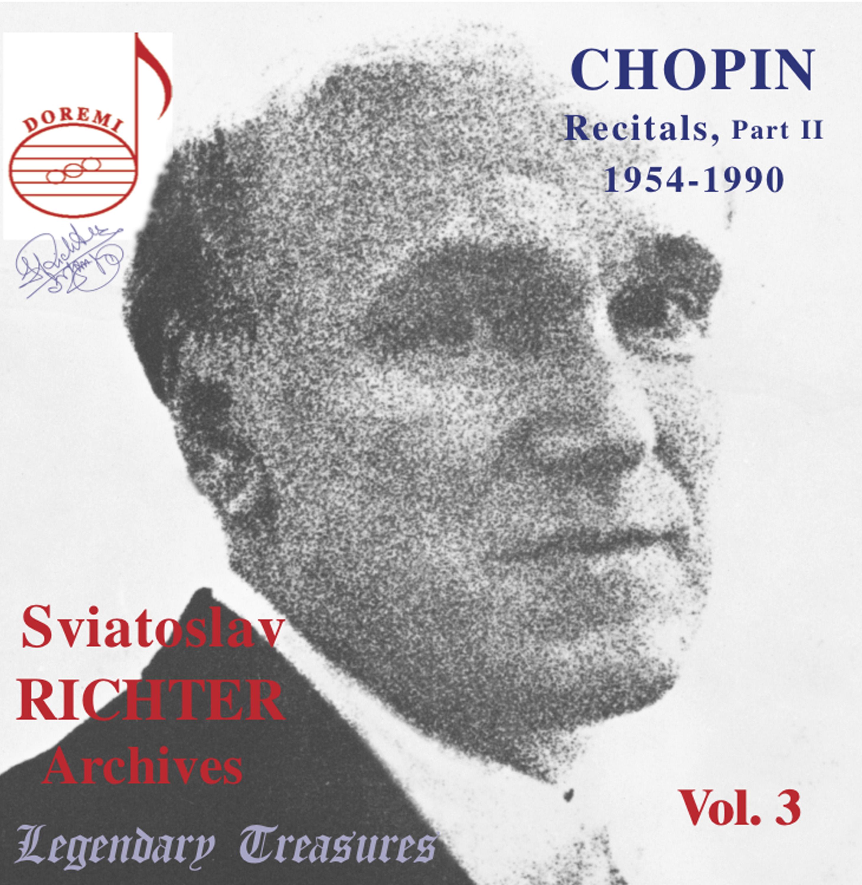 Sviatoslav Richter Archives, Vol. 3: Chopin (Live)
