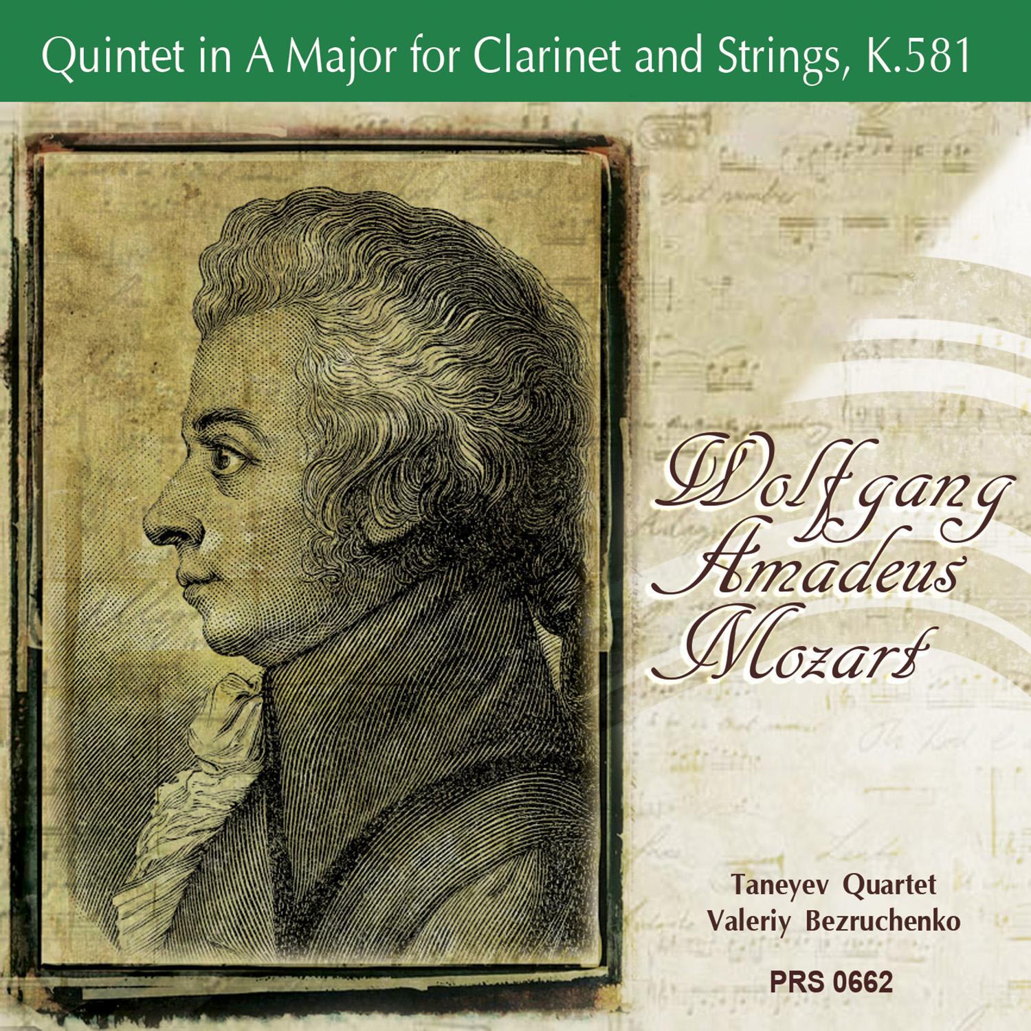 Mozart: Quintet in A Major for Clarinet and Strings, K. 581专辑