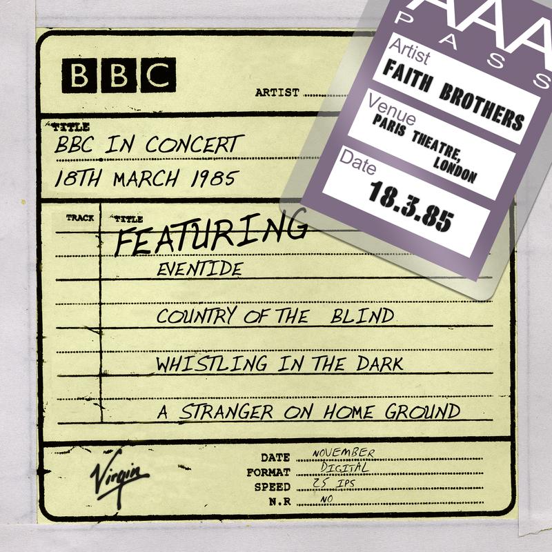 BBC In Concert, Recorded At The Paris Theatre, 18th March 1985