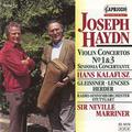 HAYDN, F.J.: Violin Concertos - Hob.VIIa:1 and 3 / Sinfonia Concertante, Hob.I:105 (Kalafusz, Marrin