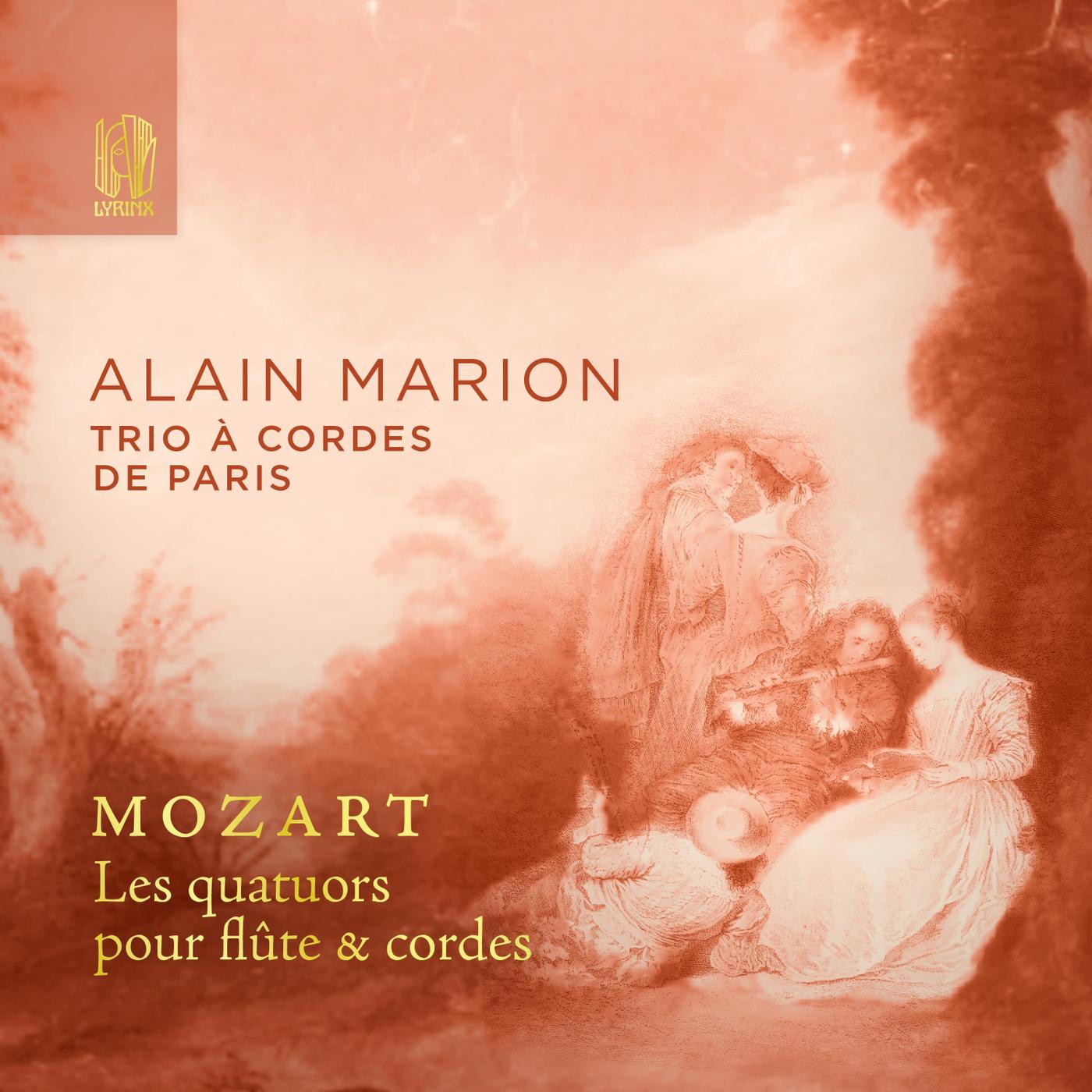 Alain Marion - Quatuor No. 2 en sol majeur, K. 285a: I. Andante