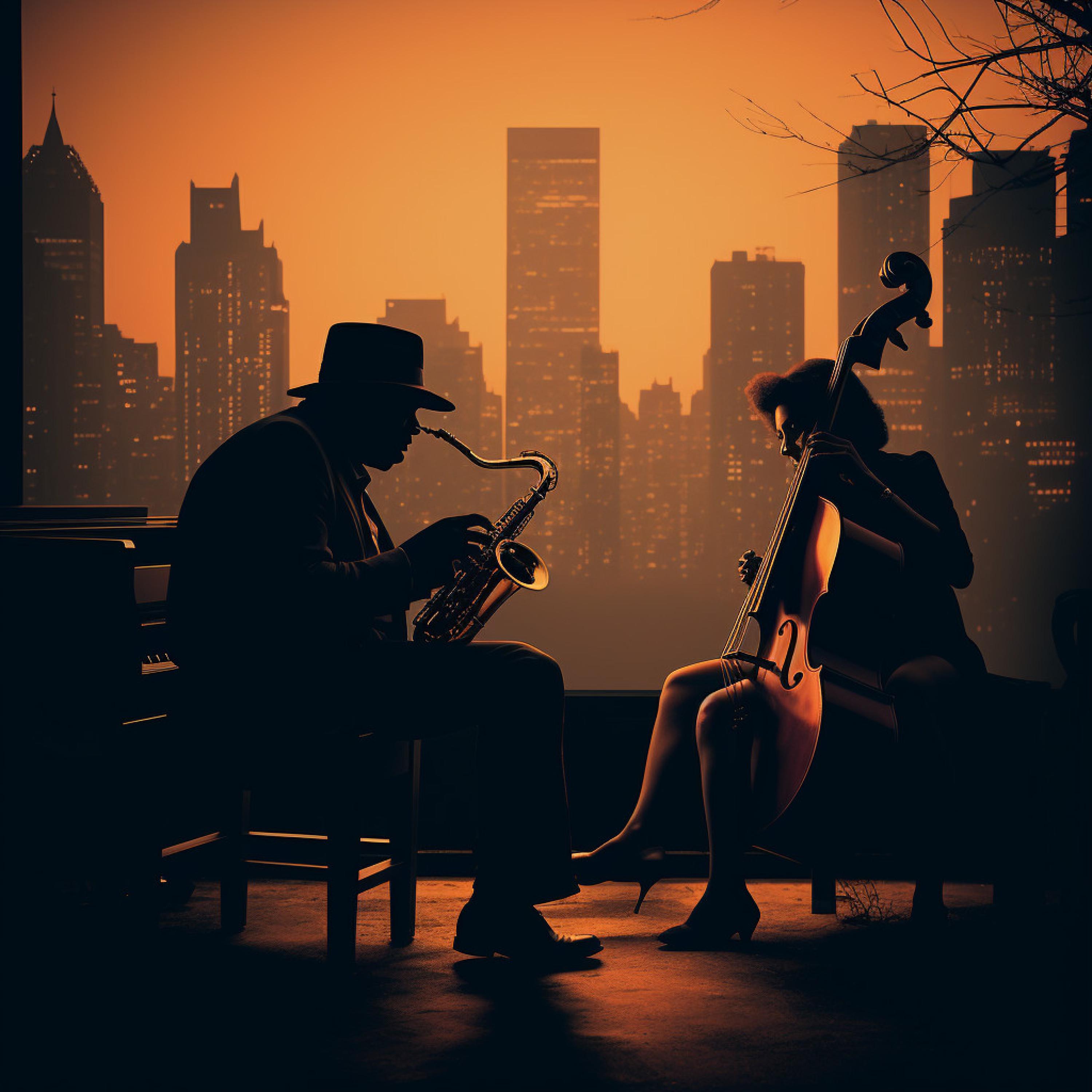 Jazz BGM for Concentration - Cityscape Jazz Evening Groove