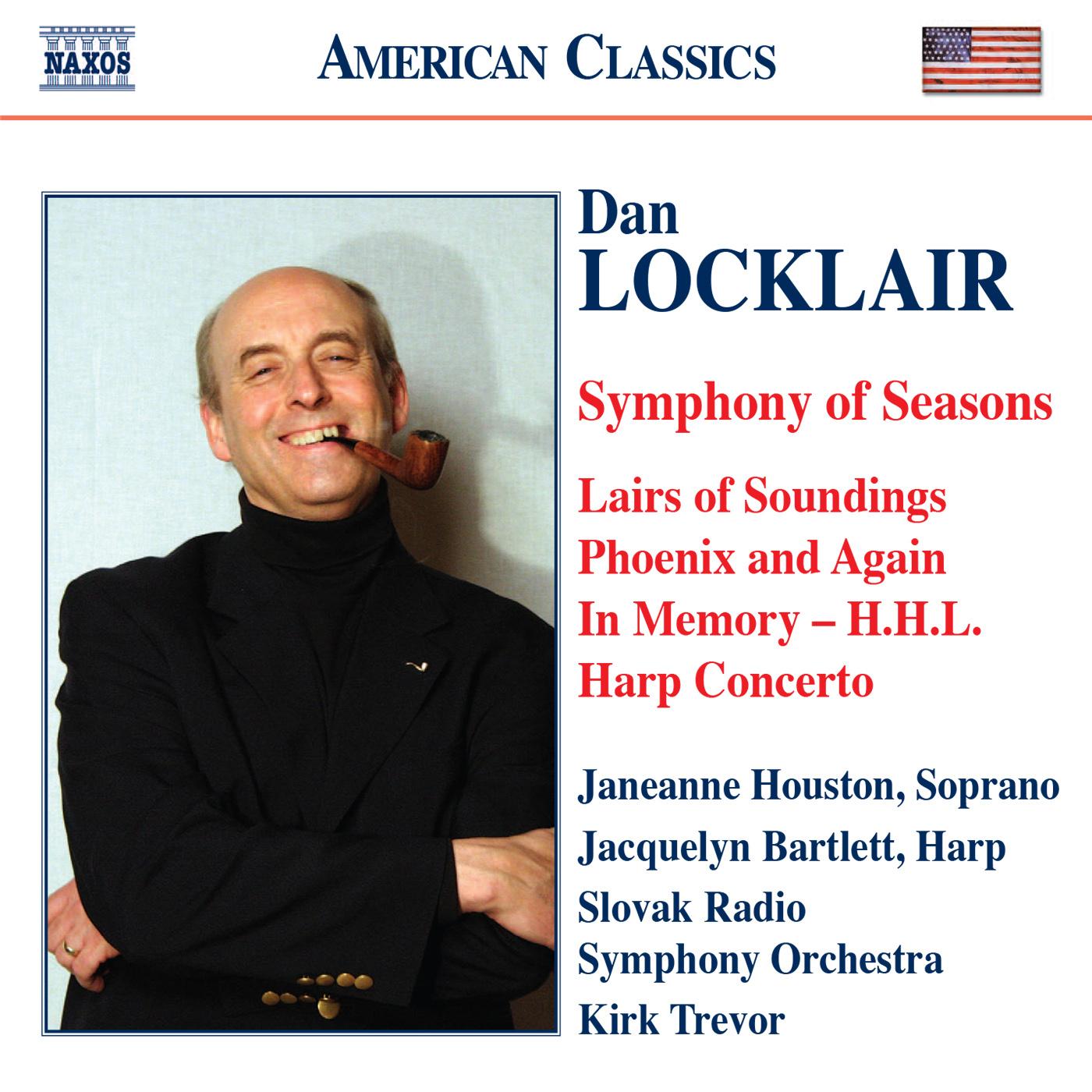 LOCKLAIR: Symphony of Seasons / Harp Concerto / Lairs of Soundings