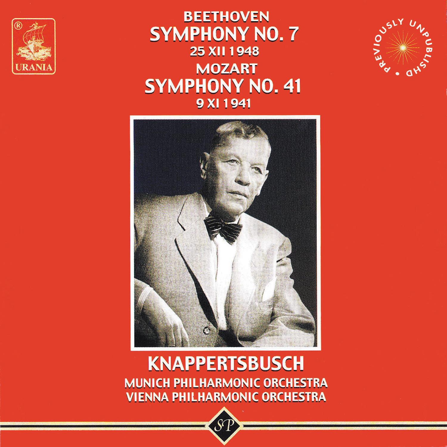 Beethoven: Symphony No. 7 - Mozart: Symphony No. 41专辑