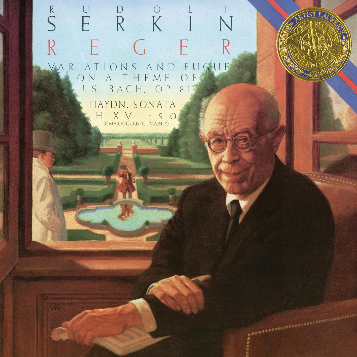 Rudolf Serkin - Variations and Fugue on a Theme of J.S. Bach, Op. 81 (1904):Thema. Andante