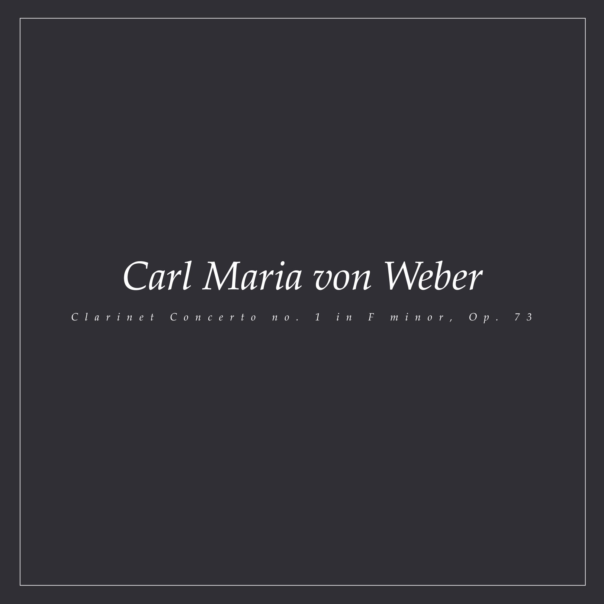 Clarinet Concerto no. 1 in F minor, Op. 73