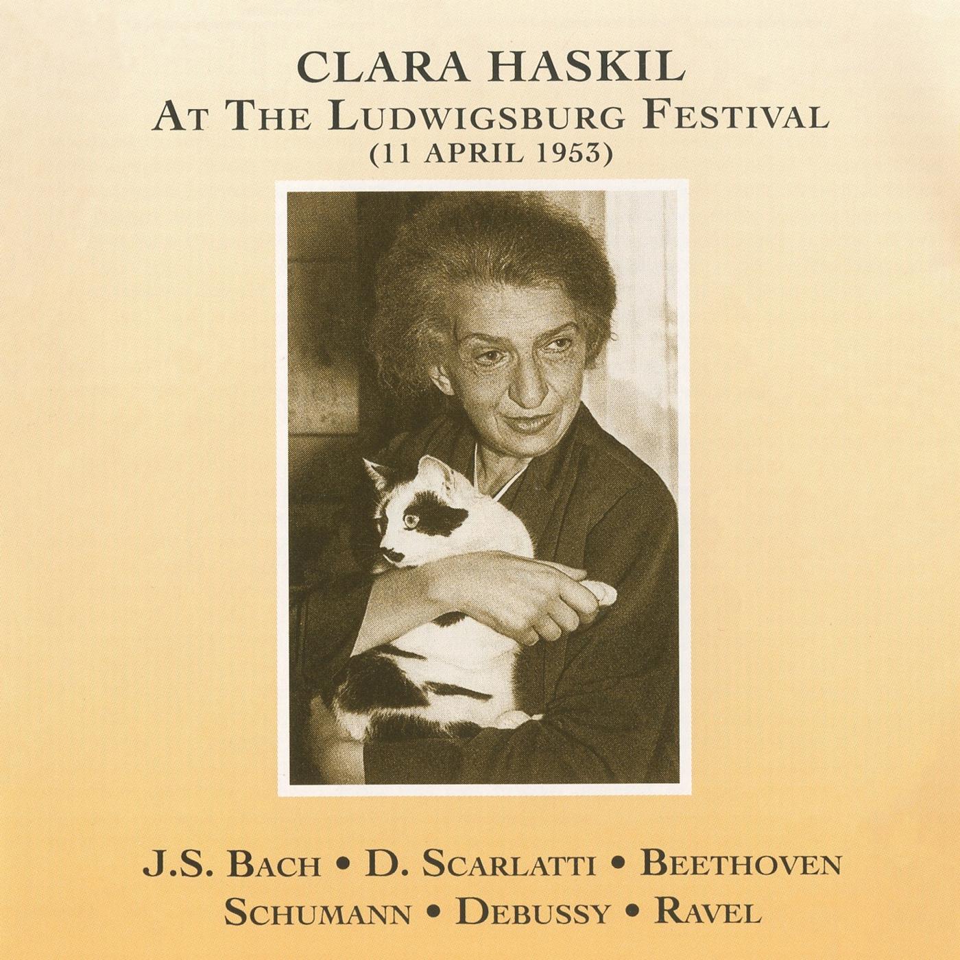 Piano Recital: Haskil, Clara - BACH, J.S. / SCARLATTI, D. / BEETHOVEN, L.van / SCHUMANN, R. / DEBUSS专辑