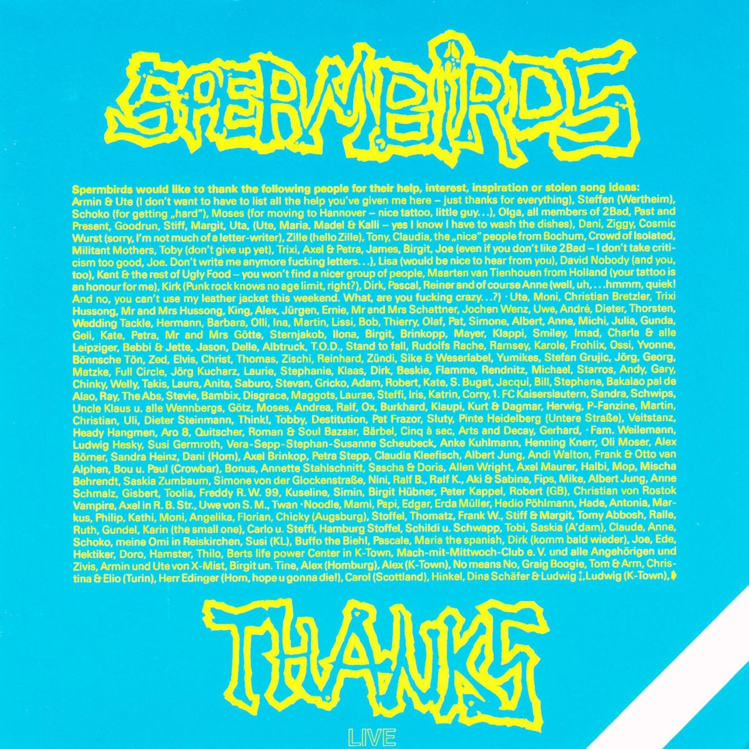 Thanks - Live