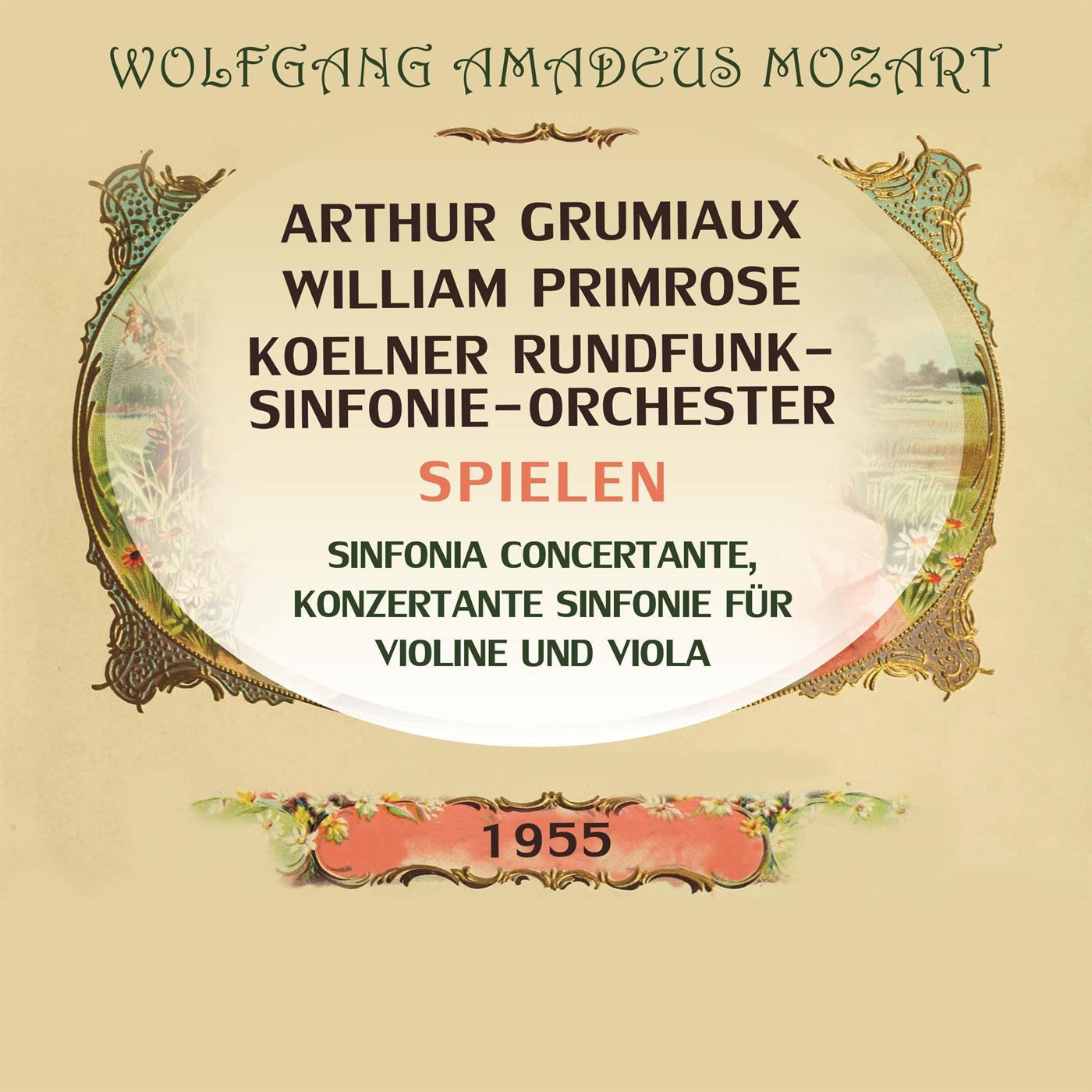 Grumiaux / Primrose / Koelner Rundfunk-Sinfonie-Orchester spielen: Wolfgang Amadeus Mozart: Sinfonia专辑