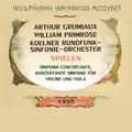 Grumiaux / Primrose / Koelner Rundfunk-Sinfonie-Orchester spielen: Wolfgang Amadeus Mozart: Sinfonia
