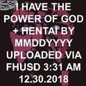 I HAVE THE POWER OF GOD + HENTAI专辑