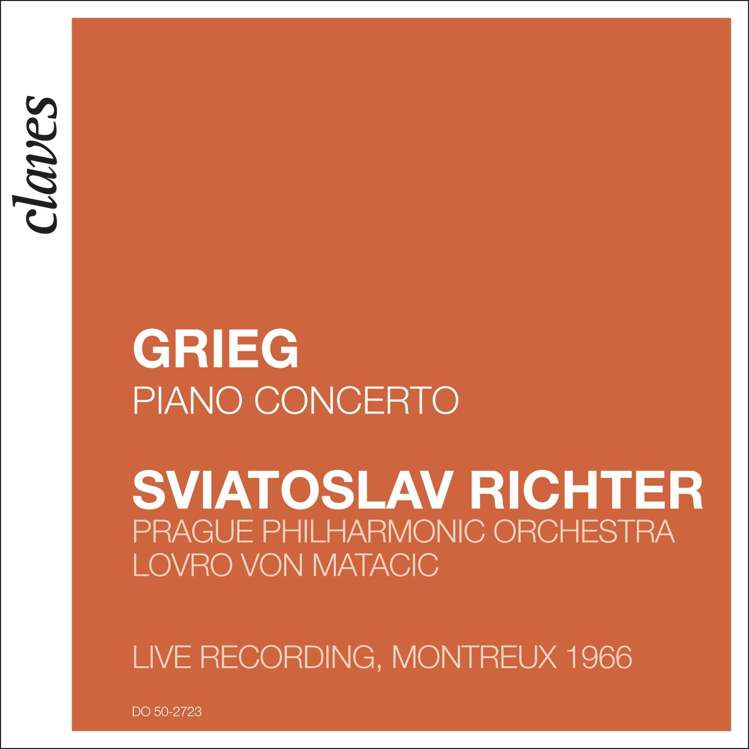 Grieg: Piano Concerto Op. 16 (Live Recording, Montreux 1966)专辑