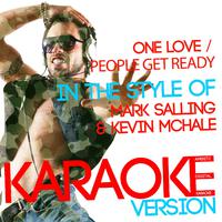 Mark Salling & Kevin McHale - One Love (People Get Read) (Glee Cast karaoke)