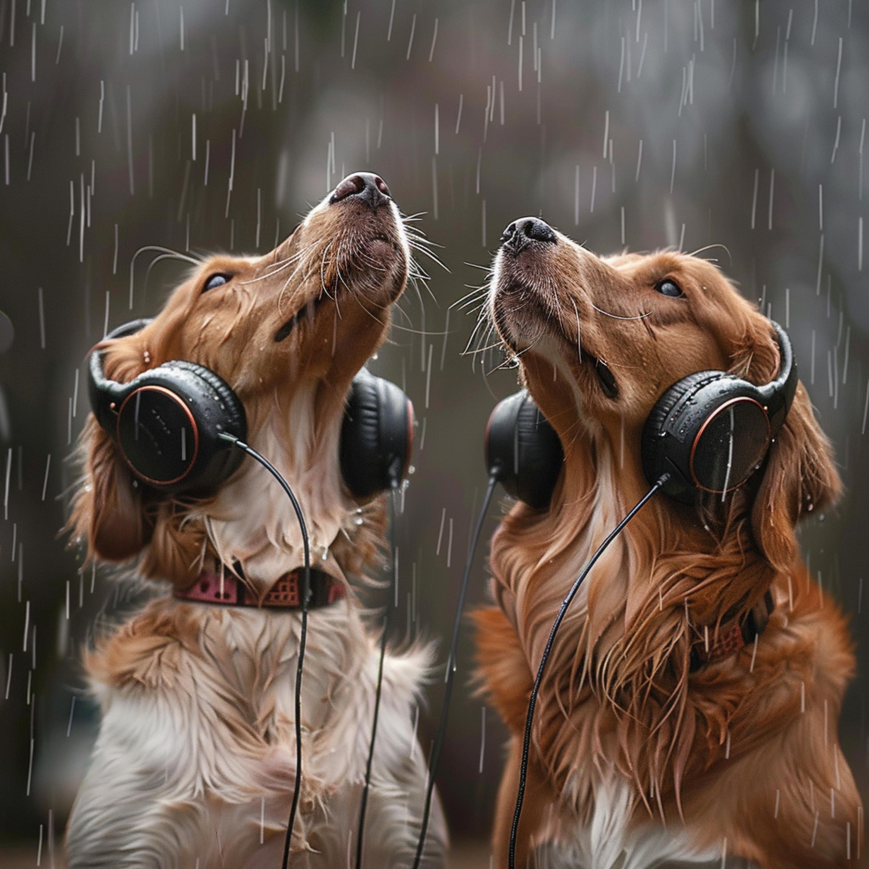 Dog Chill Out Music - Soothing Rain for Canine Ears