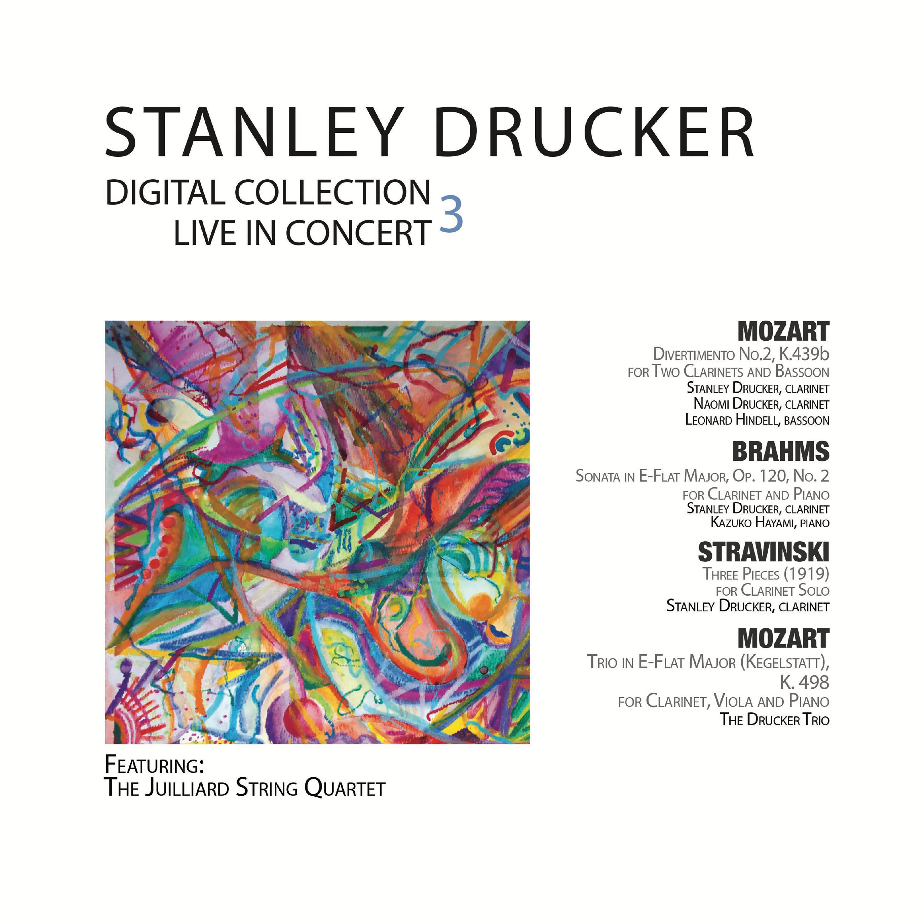 Stanley Drucker - Sonata No. 2 in E-Flat Major, Op. 120: I. Allegro amibile