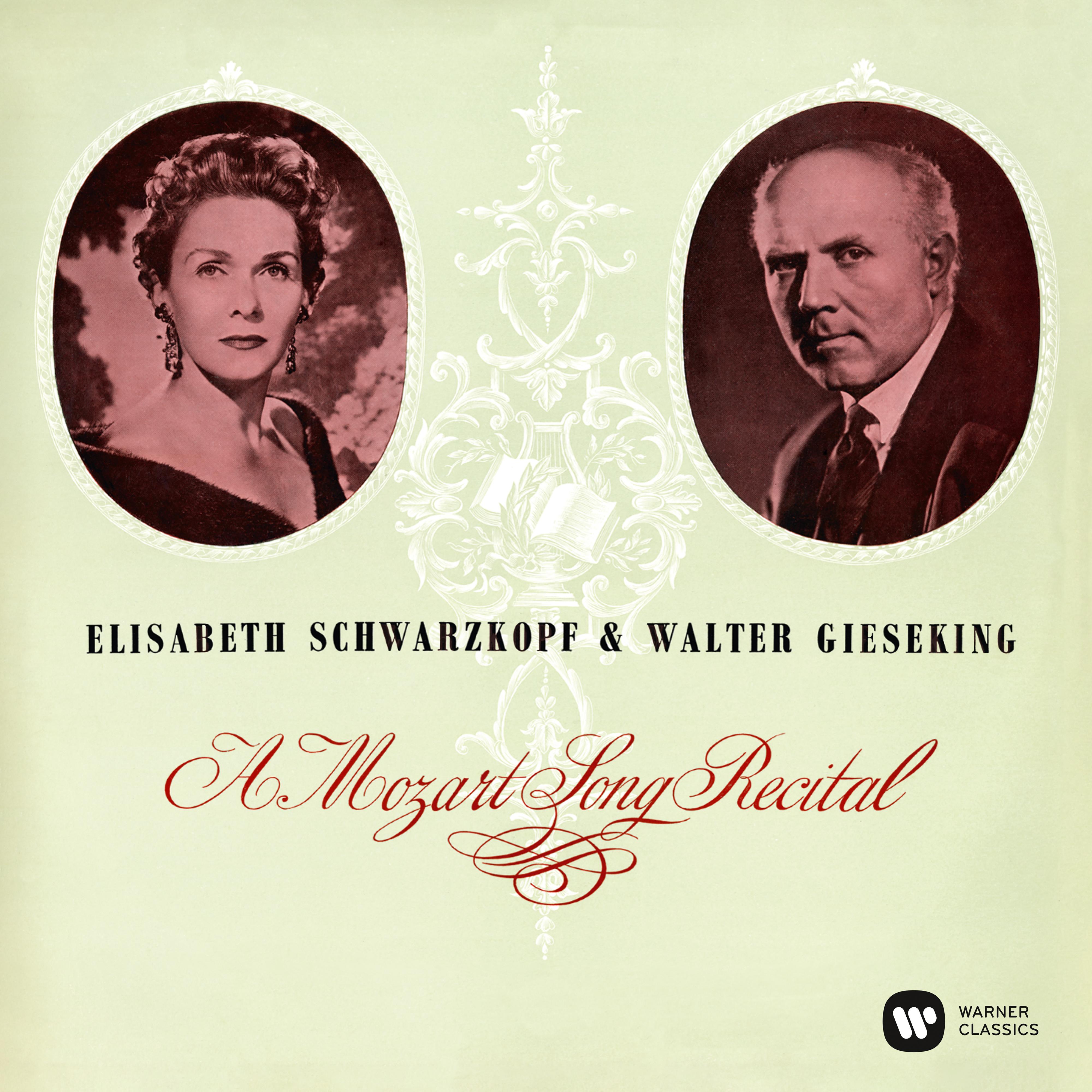 A Mozart Song Recital