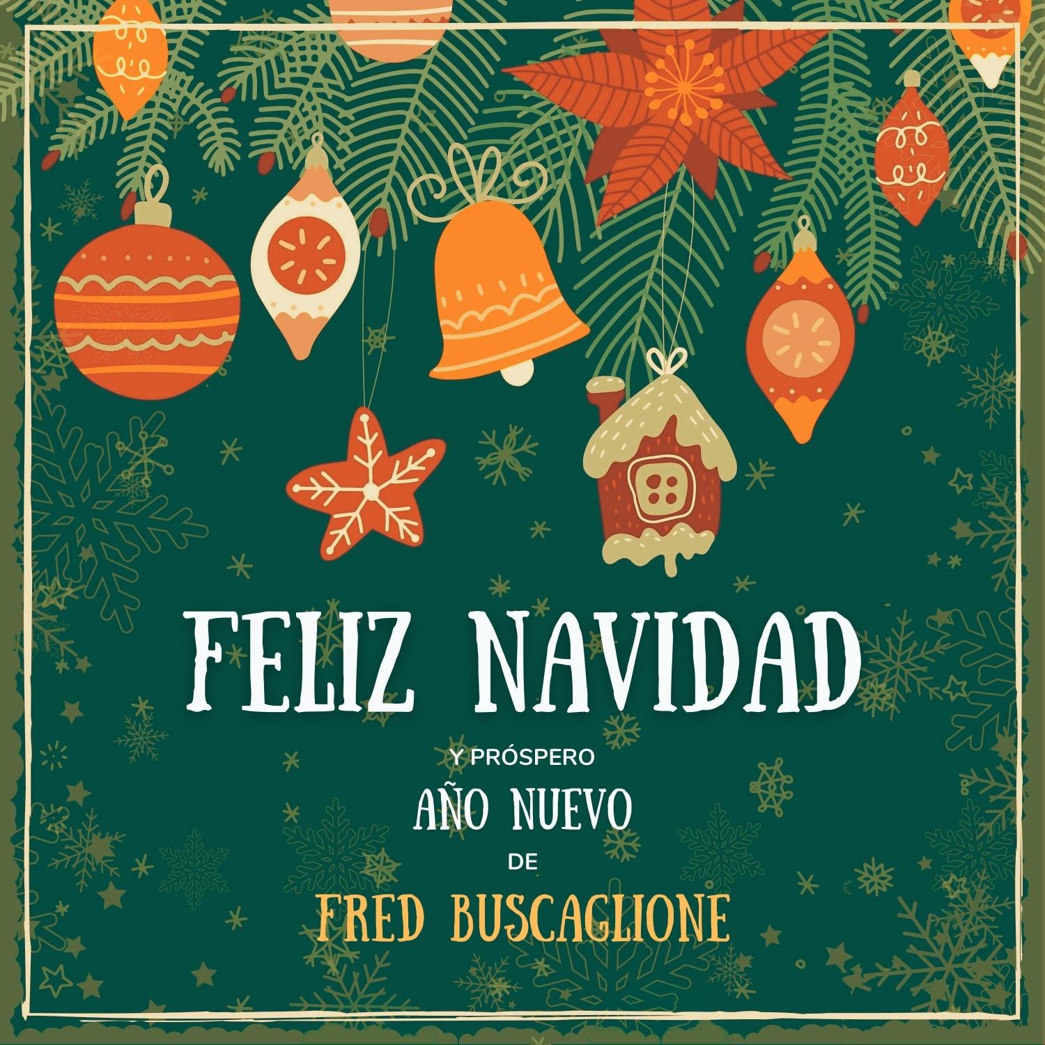 Feliz Navidad Y Próspero Año Nuevo De Fred Buscaglione