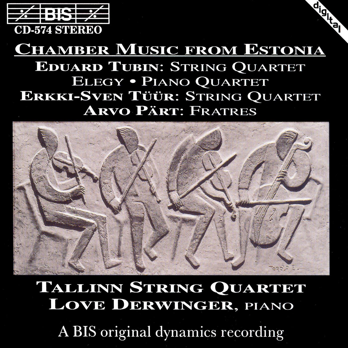 TUBIN / TUUR / PART: Chamber Music