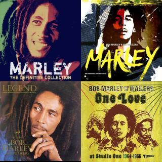 在海边抽Bob Marley