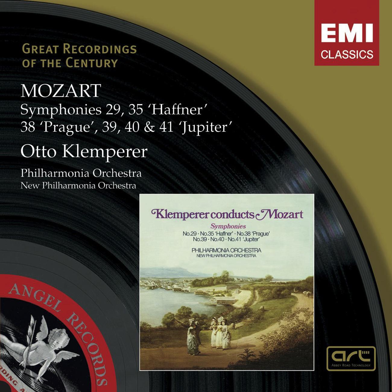 Mozart: Symphonies 29, 35 'Haffner', 38 'Prague', 39, 40 & 41 'Jupiter'专辑