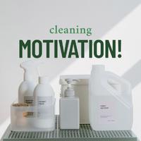 Cleaning Motivation!