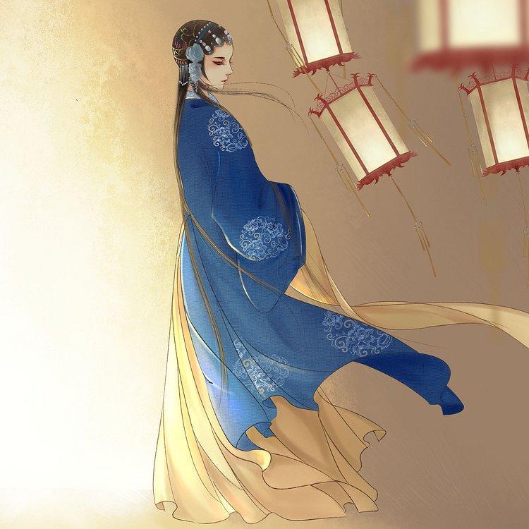 兰花指捻红尘似水，三尺红台，万事入歌吹