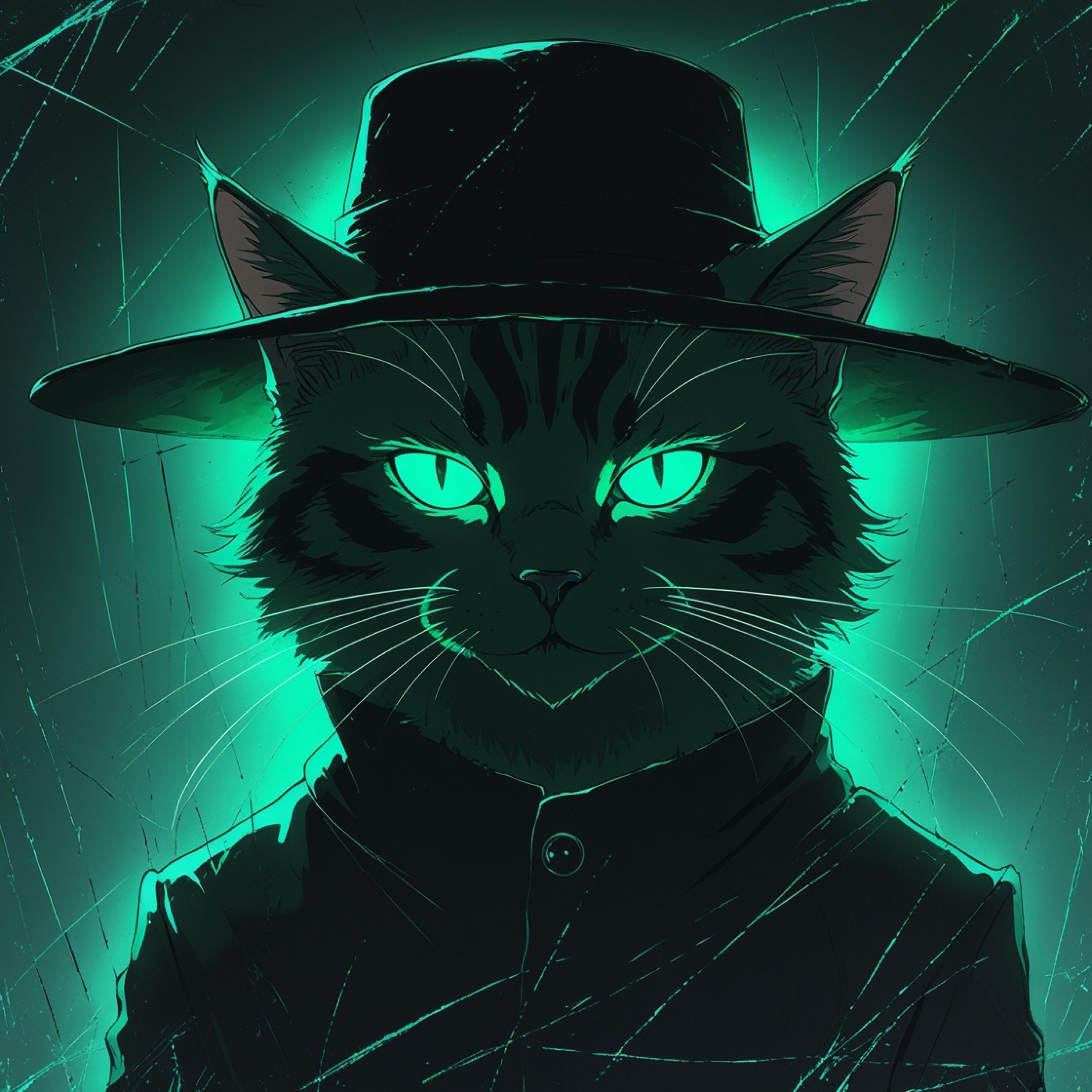 Green Cat