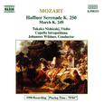 MOZART: Haffner Serenade, K. 250 / March, K. 249