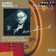 Alfred Brendel III (Great Pianists of the 20th Century Vol.14)