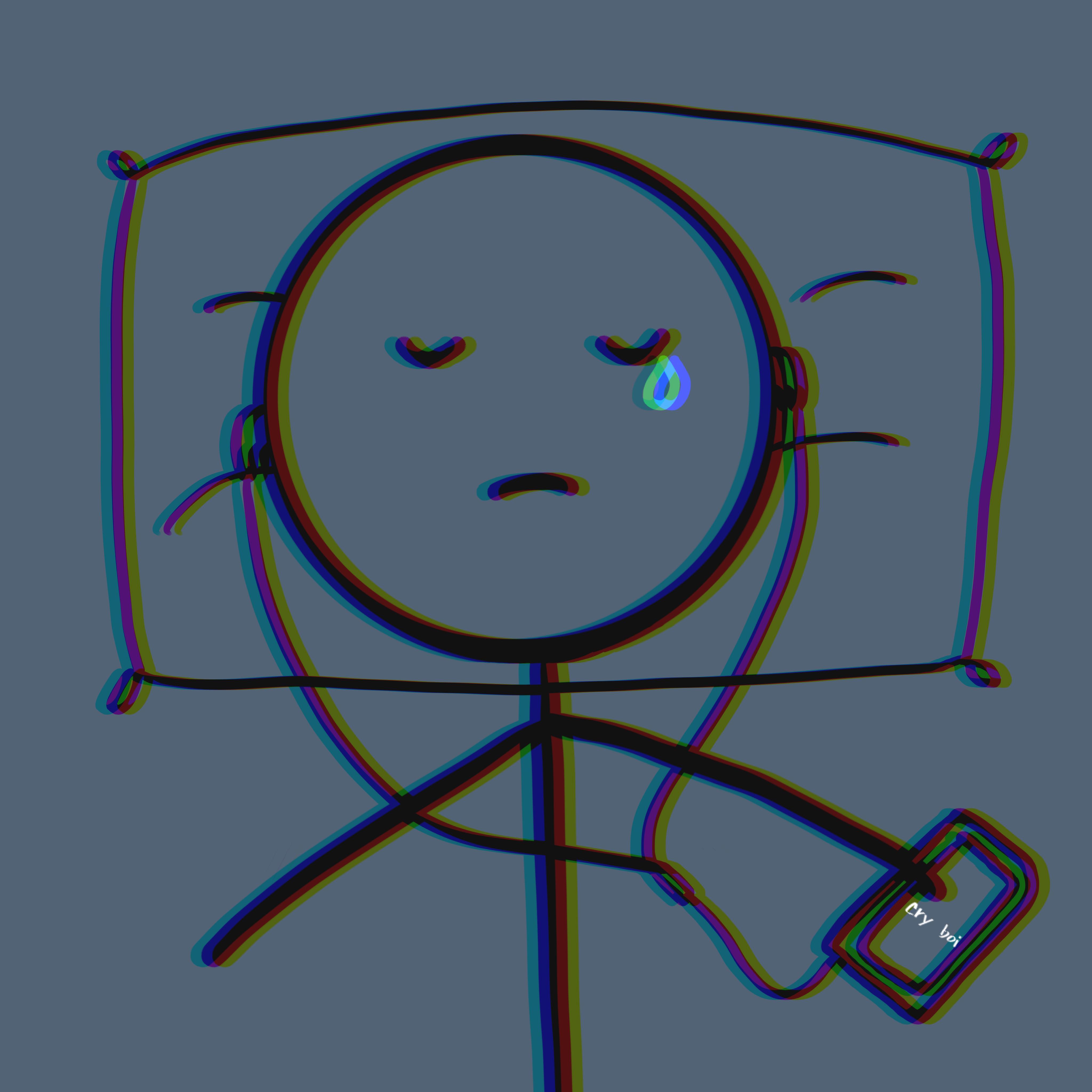 Cry boi...