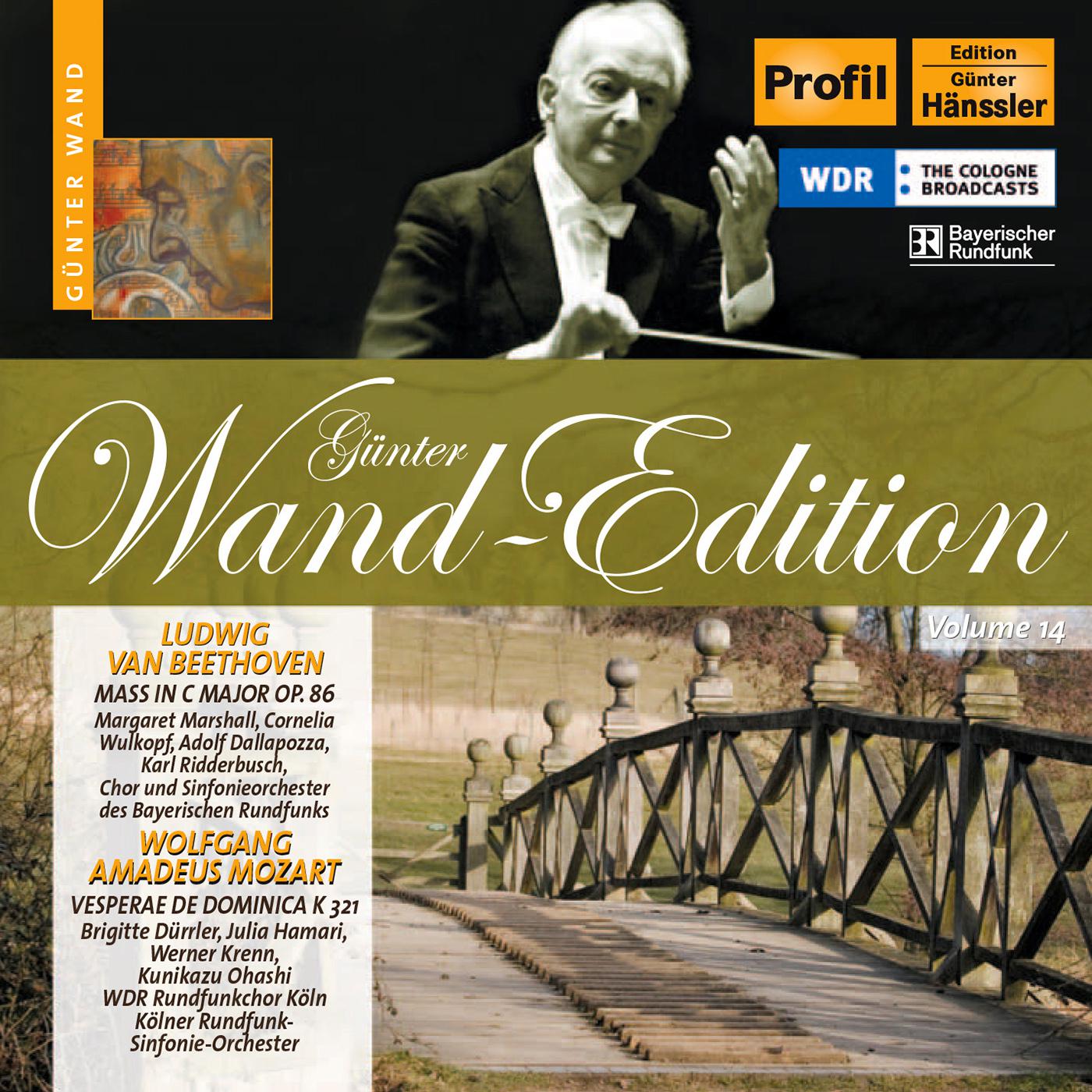 BEETHOVEN: Mass in C Major / MOZART, W.A.: Vesperae solennes de Dominica (Wand Edition, Vol. 14)专辑