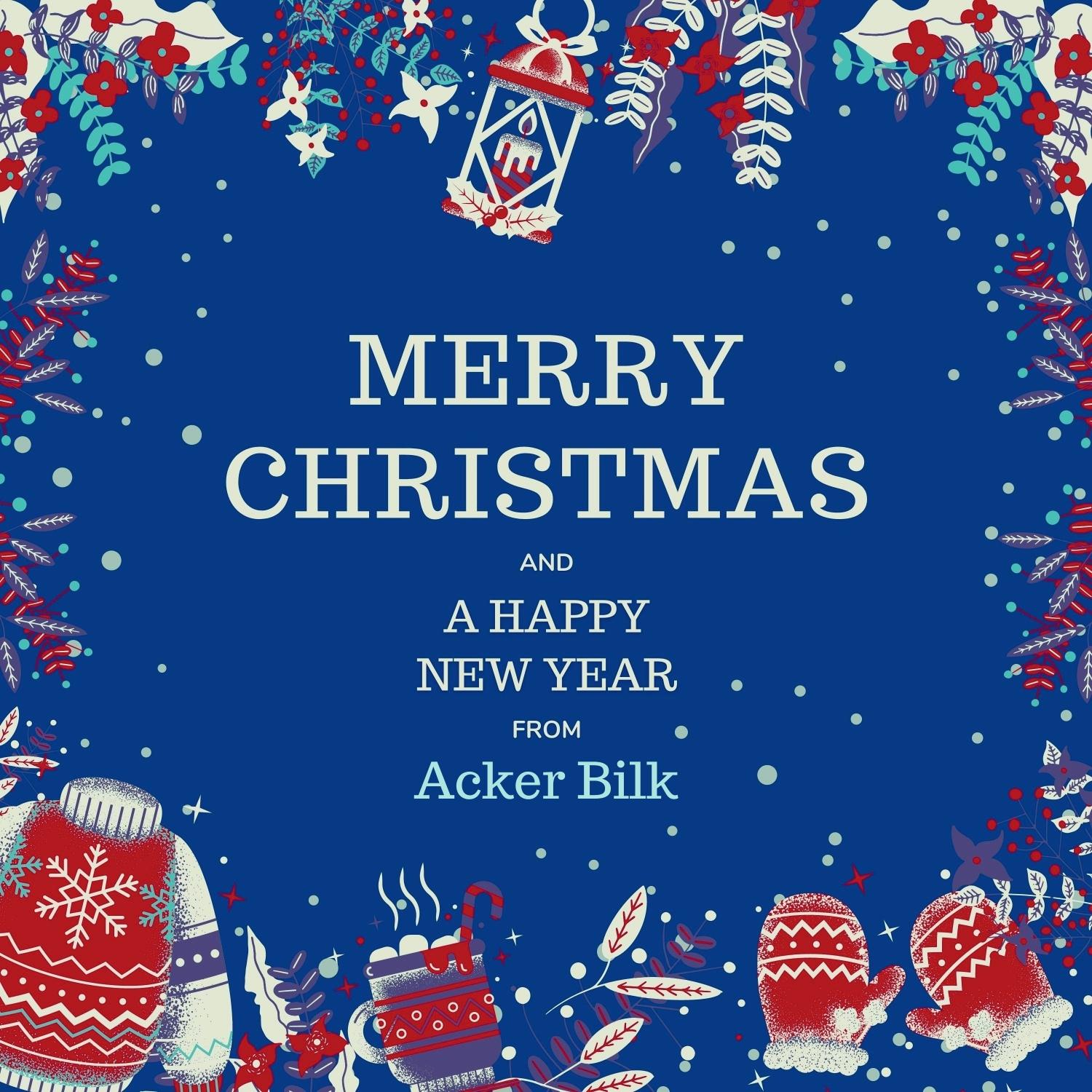 Merry Christmas and a Happy New Year from Acker Bilk