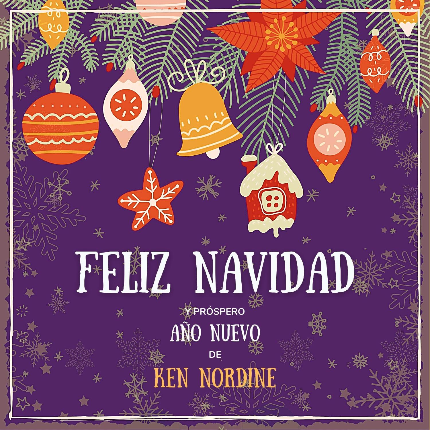 Feliz Navidad Y Próspero Año Nuevo De Ken Nordine