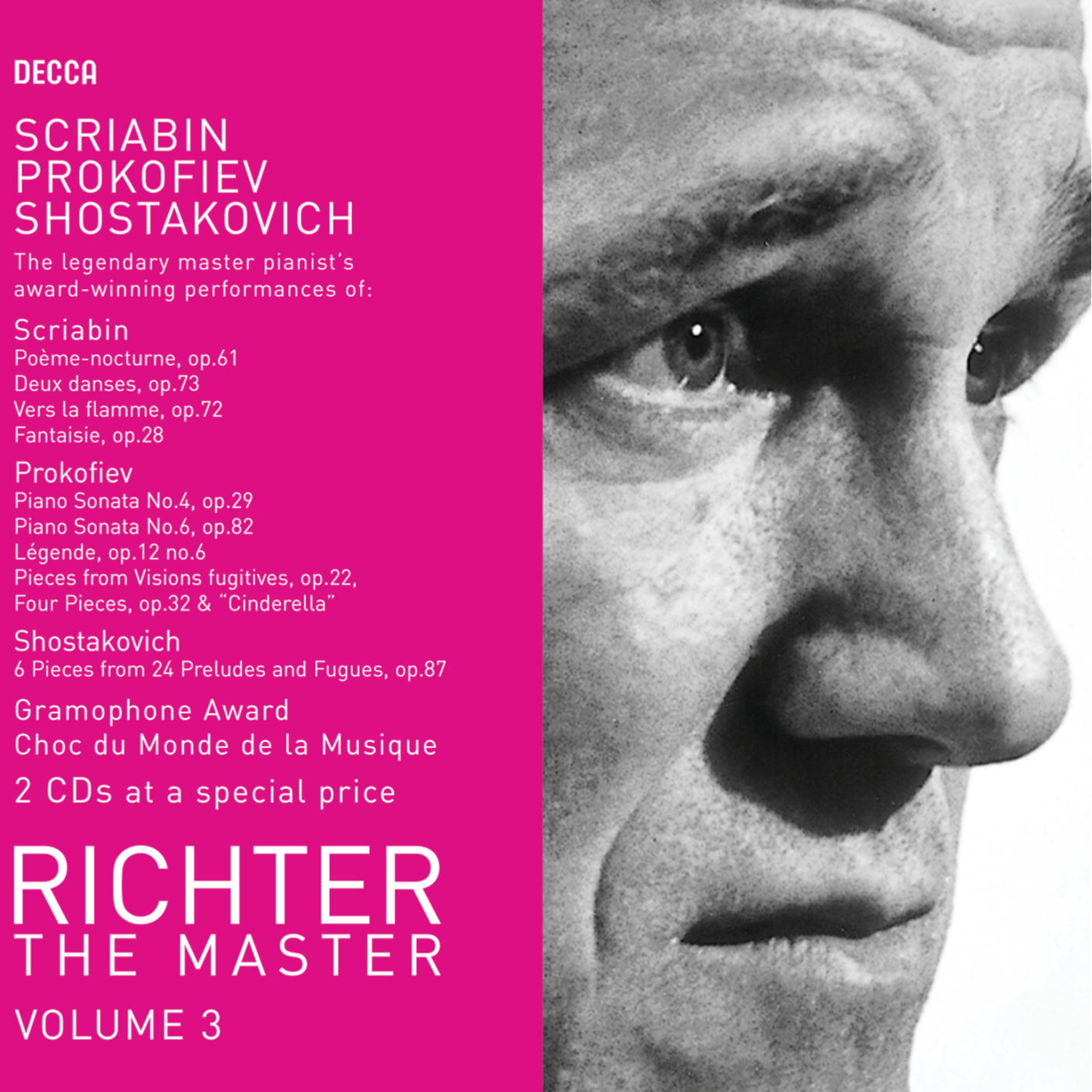 Richter the Master, Vol. 3 - Scriabin, Prokofiev & Shostakovich