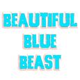 Beautiful blue beast
