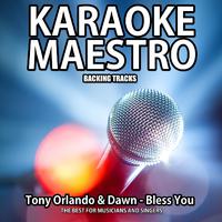 Orlando Tony & Dawn - Bless You (karaoke)