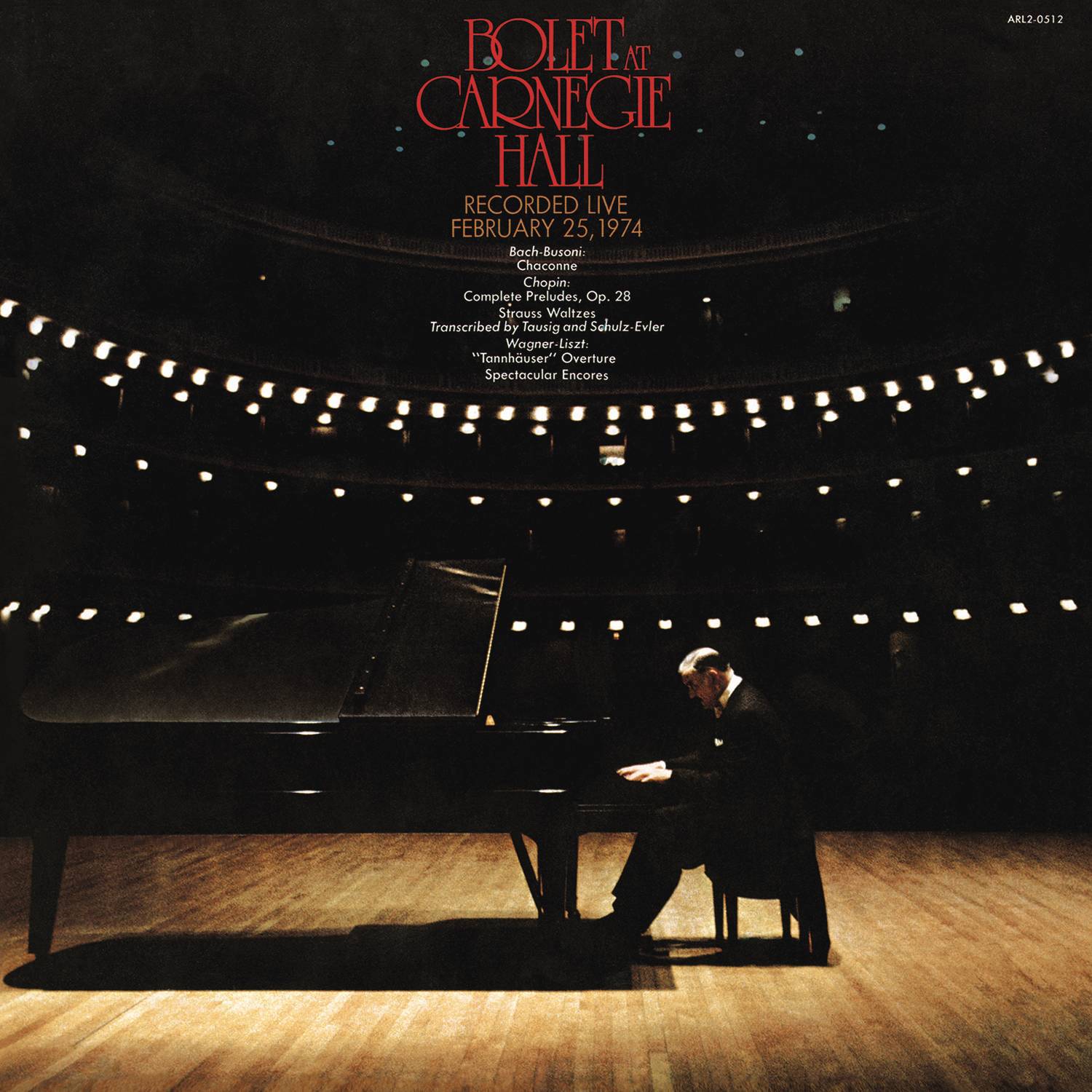 Jorge Bolet at Carnegie Hall, New York City, February 25, 1974 (Remastered)专辑